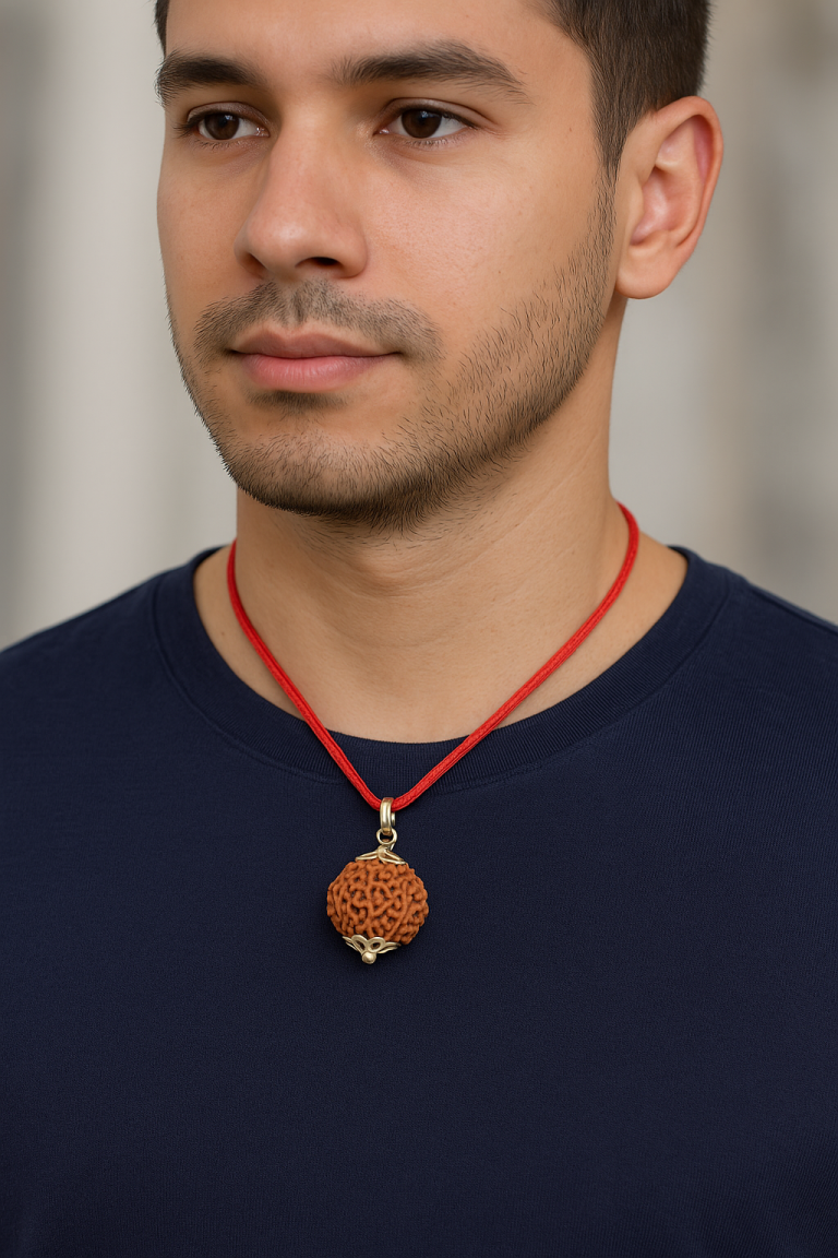 5 Mukhi Rudraksha Pendant