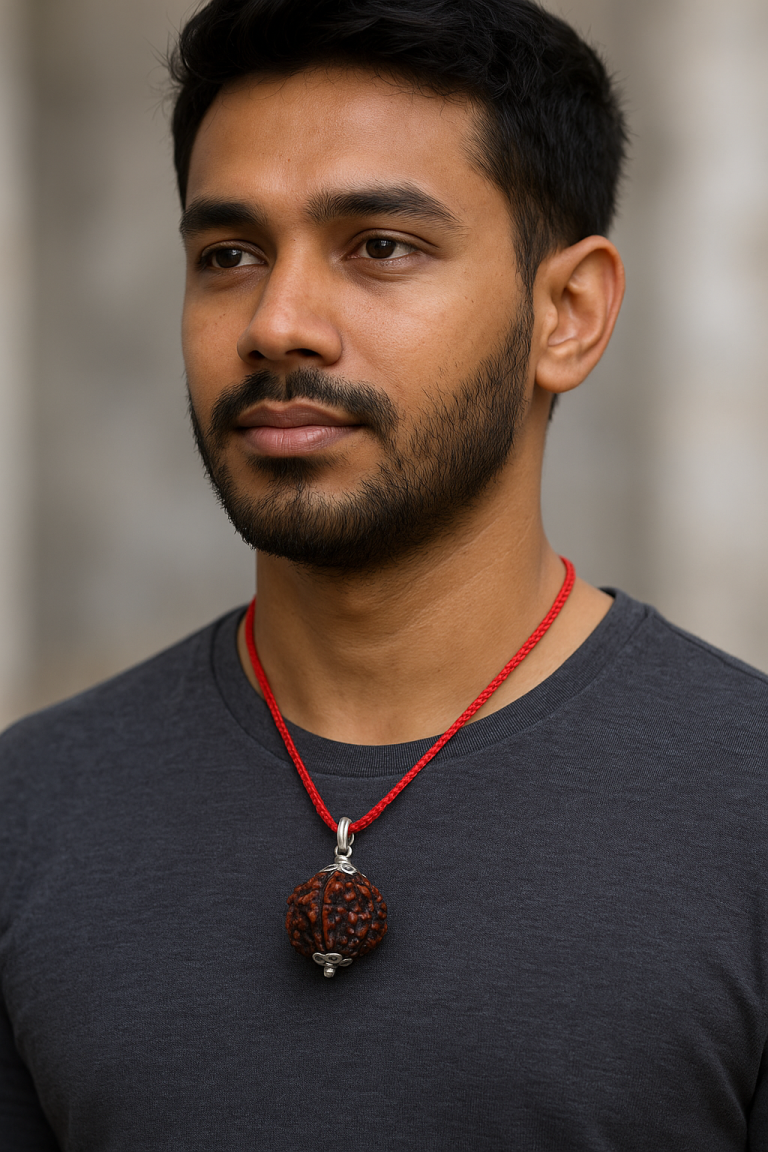 7 Mukhi Rudraksha Pendant