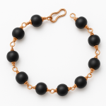 Handmade Karungali Wood & Copper Bracelet for Men & Women