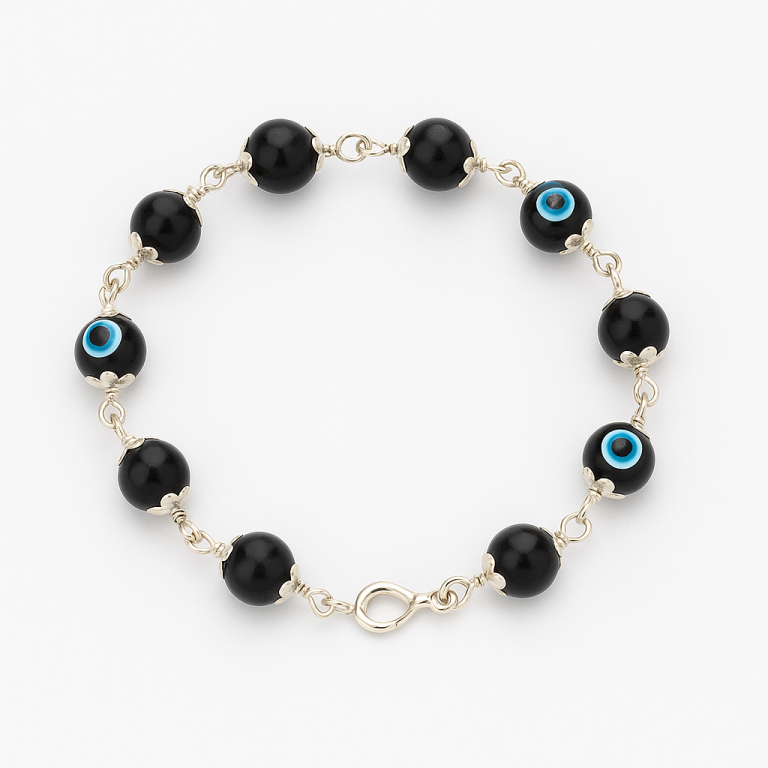 Karungali Wood & Evil Eye Bracelets
