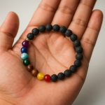 Lava Stone 7 Chakra Bracelet 2